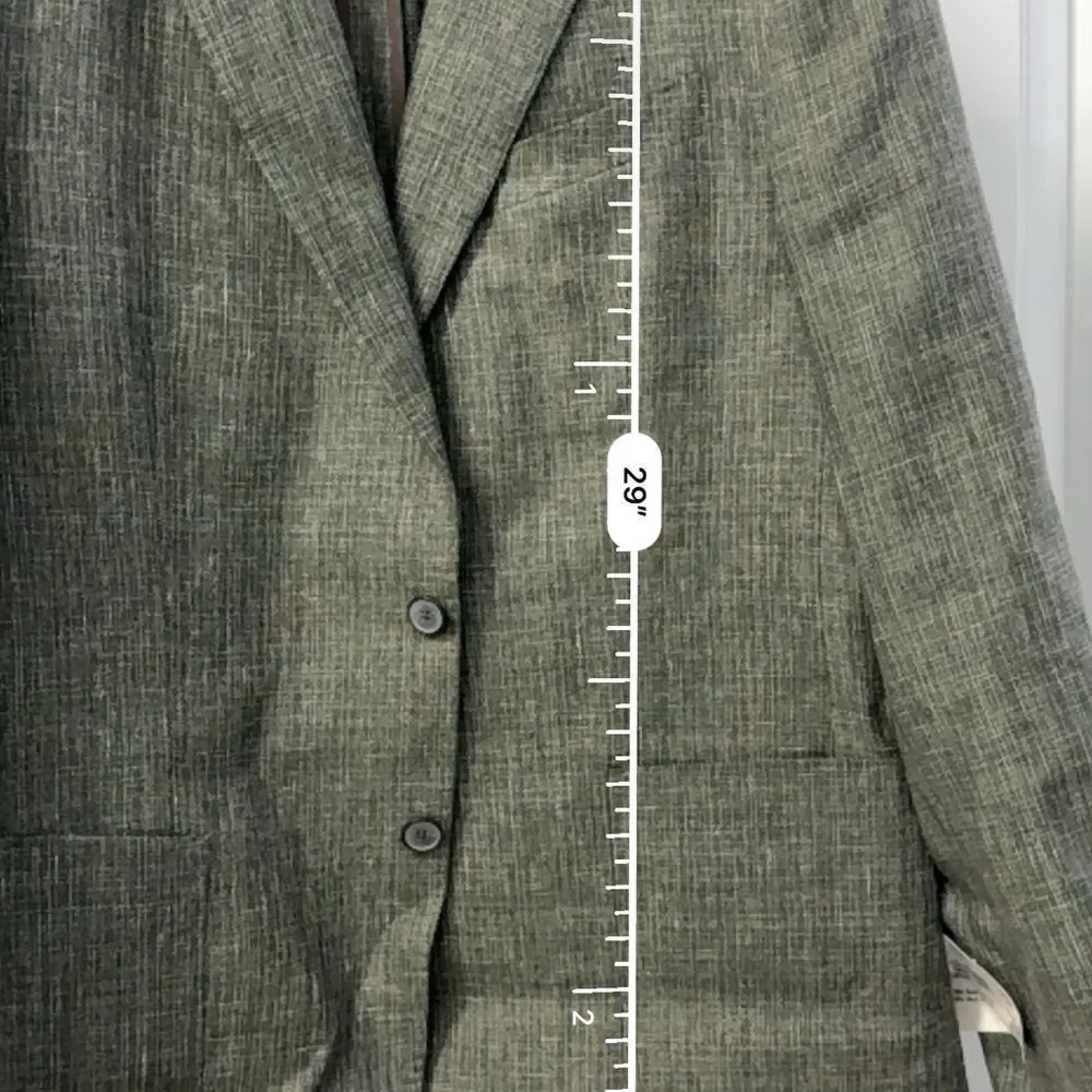 Joseph Abboud linen and wool sports jacket size 40 regular. NEW $399 - Picture 12 of 13